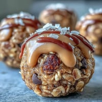 Wholesome no-bake oat bites with creamy peanut butter, mini chocolate chips, and coconut—perfect for a quick, energizing snack.
